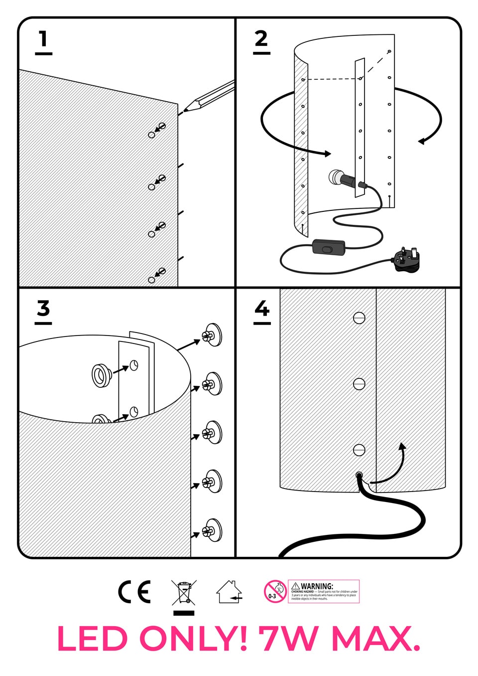 Photo on a lamp manual