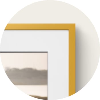 Golden photoframe