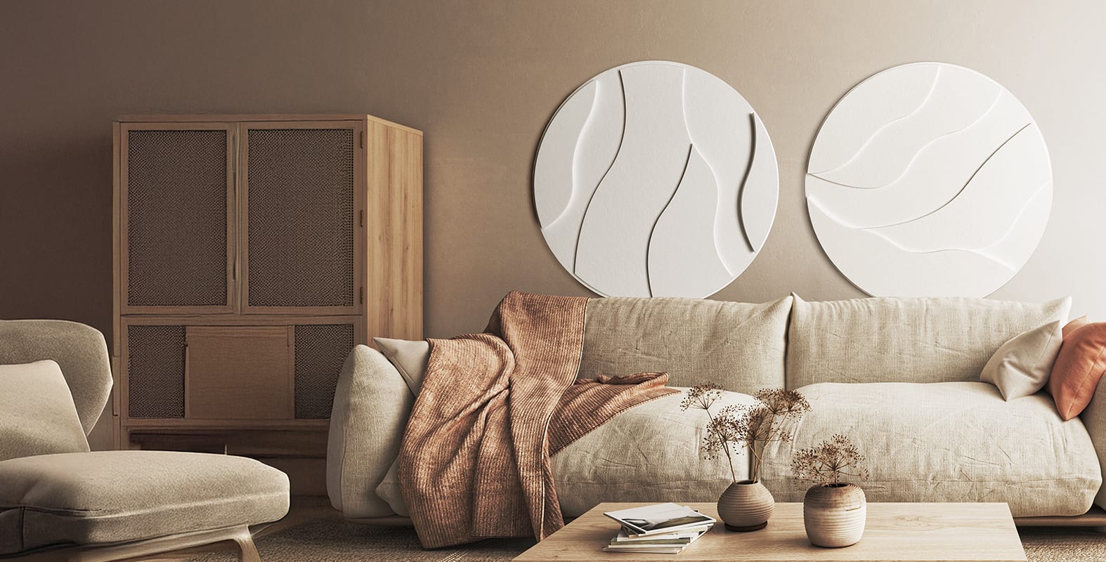 Felt Art. Impressive art made from recycled plastic bottles. Sound-absorbing and acoustic dampening!